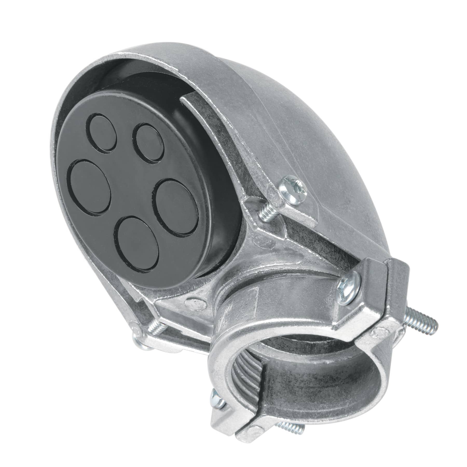 Mufa con abrazadera para tubo 1-1/4" Volteck CFE