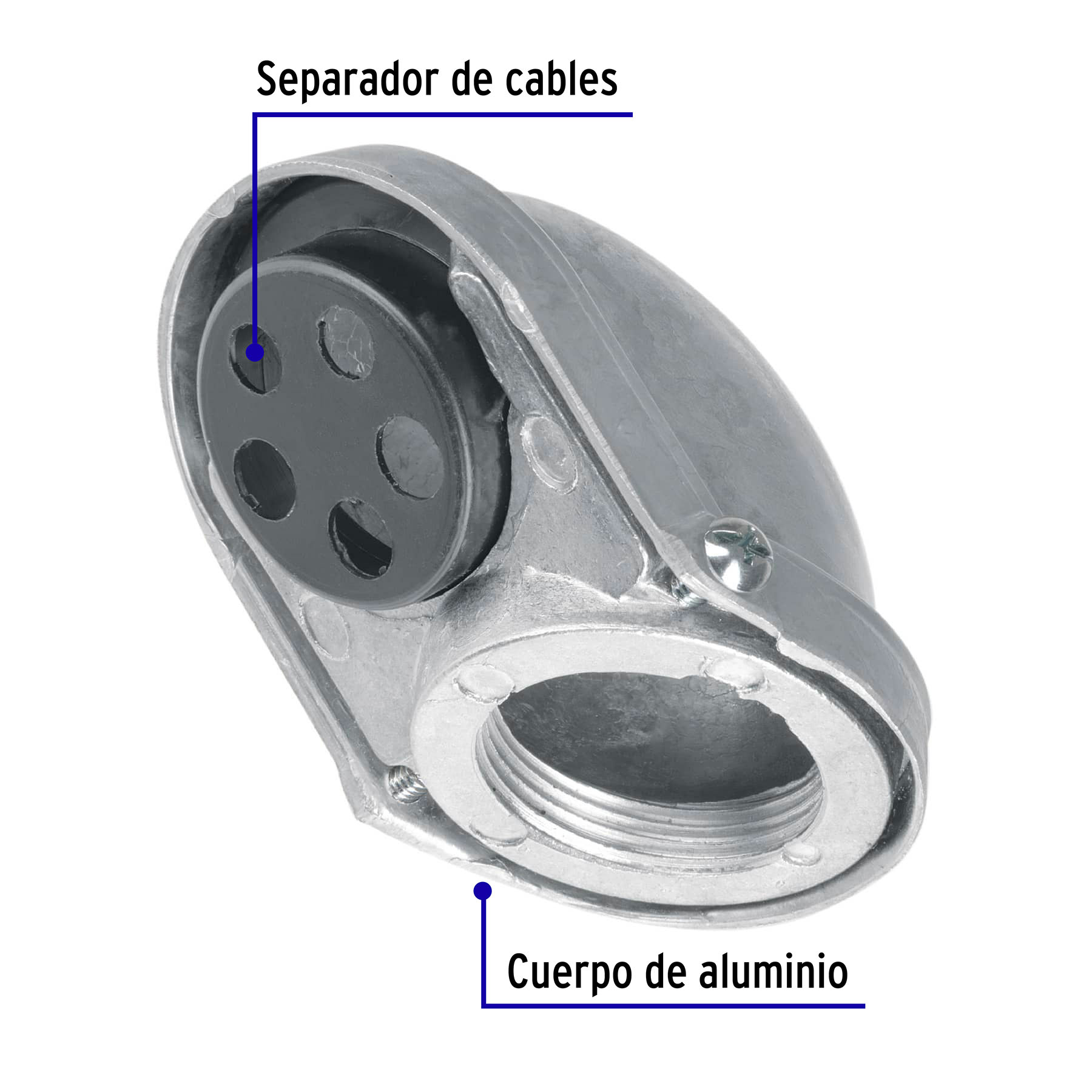 Mufa roscada para tubo 1-1/4" CFE