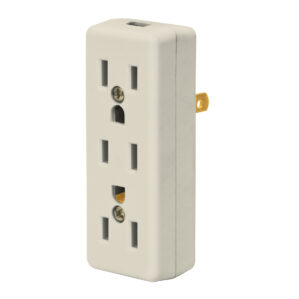 Multicontacto triple 2 polos + tierra