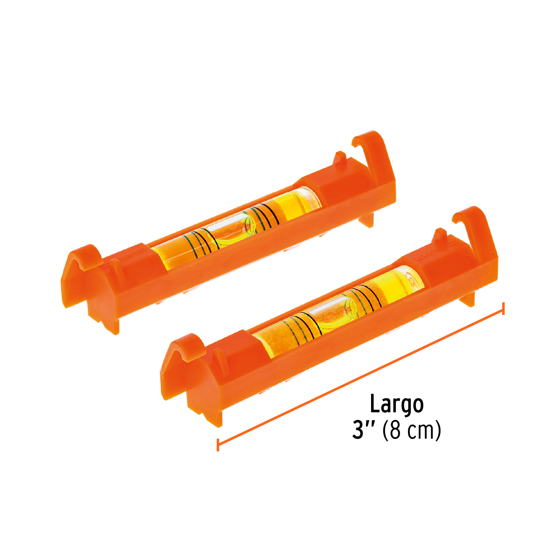 2 Piezas de Nivel de hilo en blister