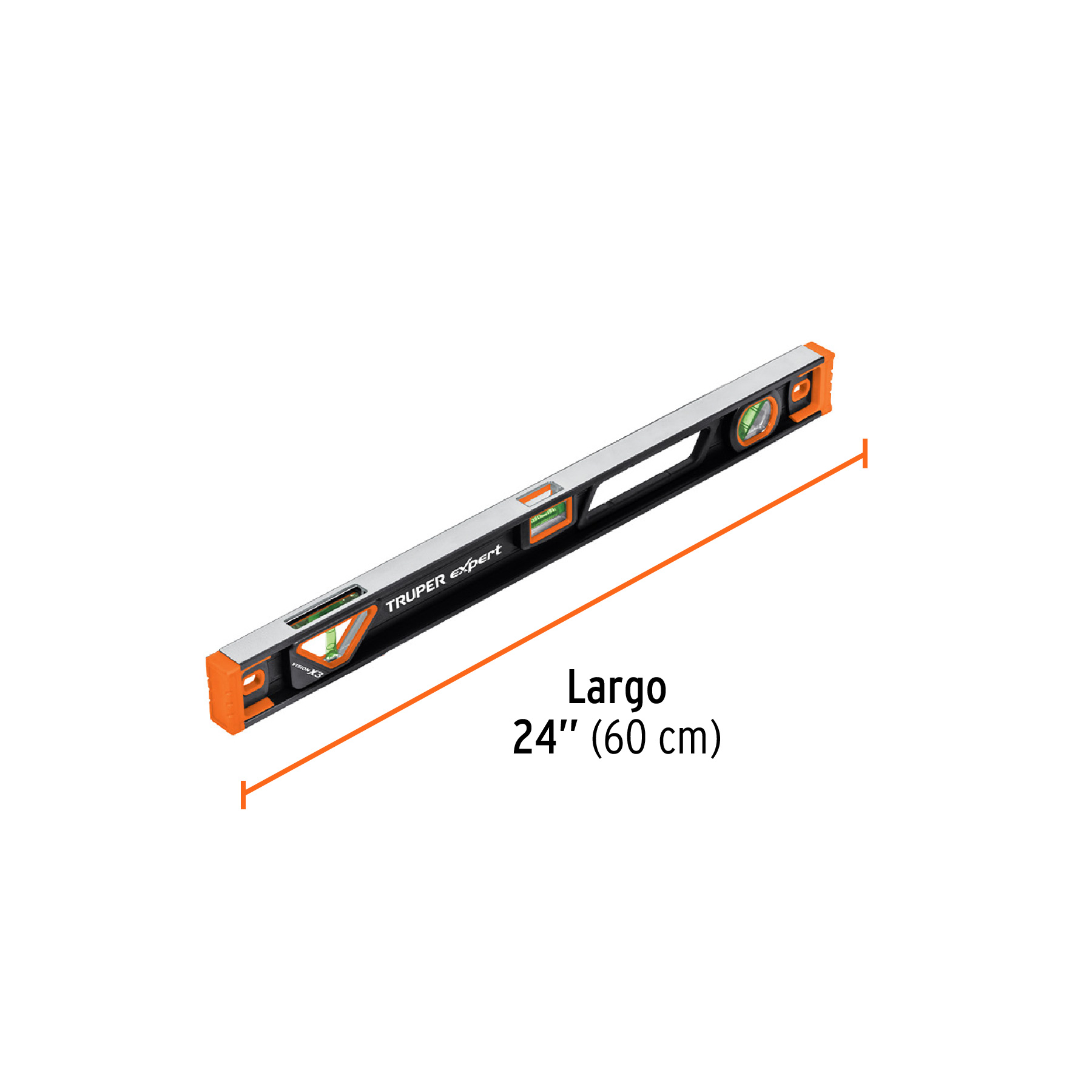 Nivel profesional Truper Expert 24"