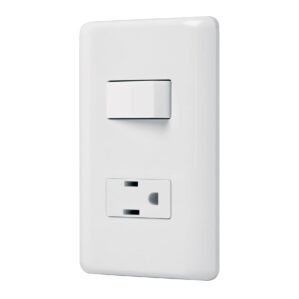 Placa Armada Contacto y Apagador Sencillo Basic