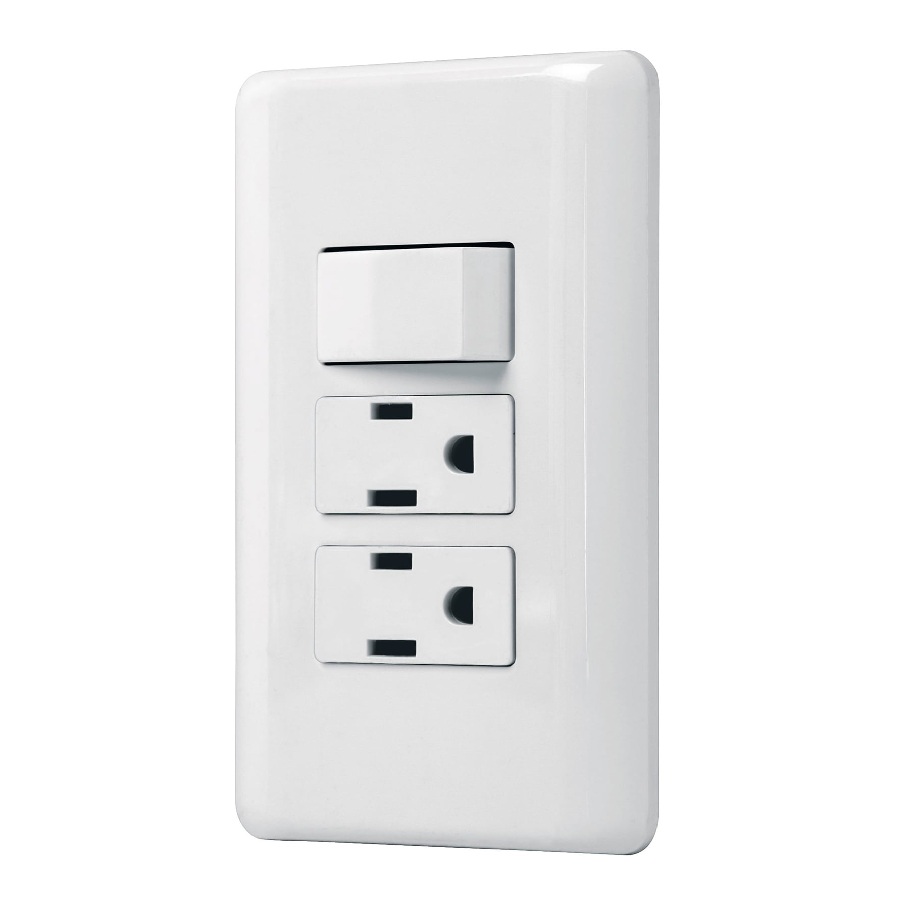 Placa Armada 2 Contactos 1 Interruptor Sencillo Basic