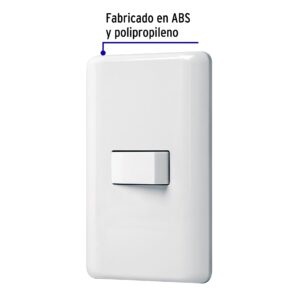 Placa Armada Apagador Sencillo Basic