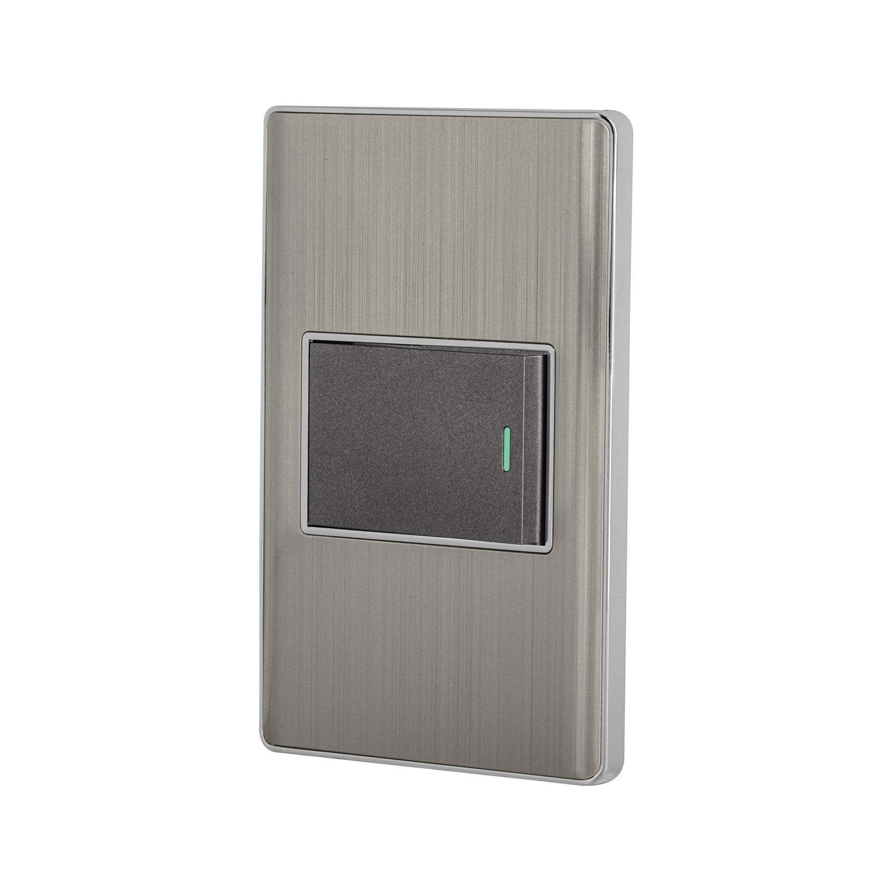 Placa Armada Apagador de Escalera Acero Inoxidable Lisboa