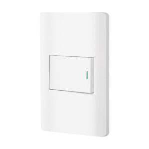 Placa Armada Apagador Escalera Lisboa Blanco