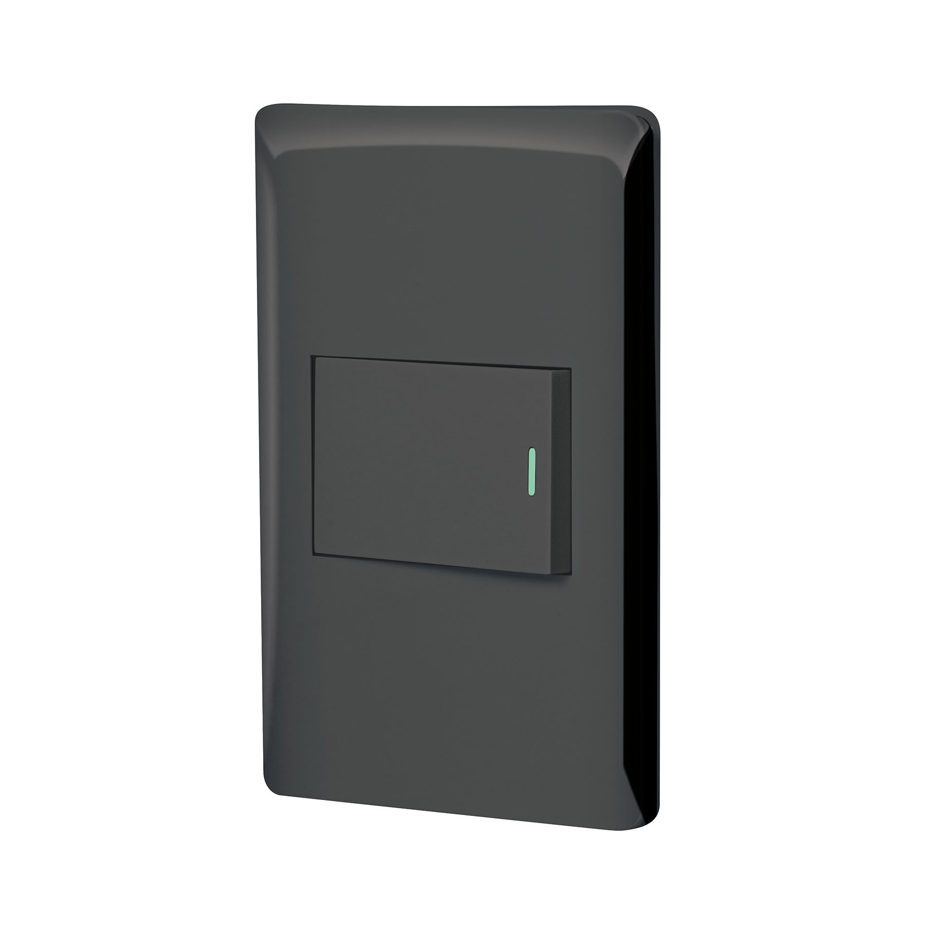 Placa armada Apagador Lisboa Negro