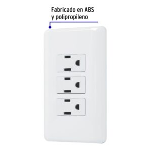 Placa Armada con 3 Contactos Basic