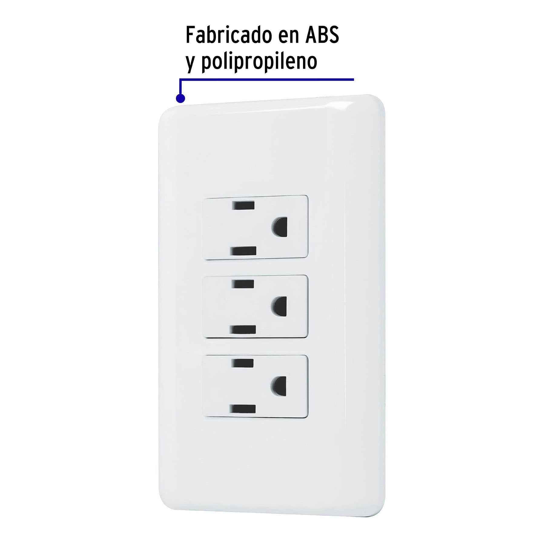 Placa Armada con 3 Contactos Basic