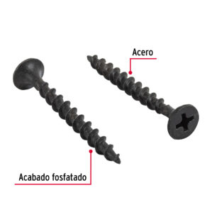 Pijas multiusos 6 x 1-1/2" bolsa con 100 piezas