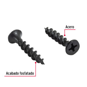 Pijas multiusos 8 x 1" bolsa con 100 piezas