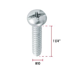 Pija para lamina #10 x 1-1/4