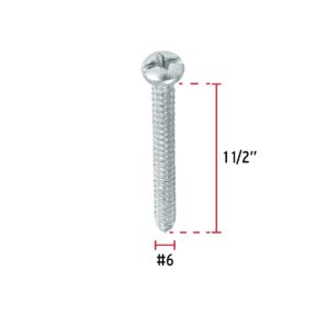 Pija para lamina, #6 x 1-1/2