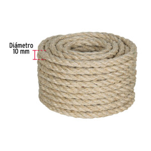 Cuerda Piola de Sisal de 10mm x 15m Natural