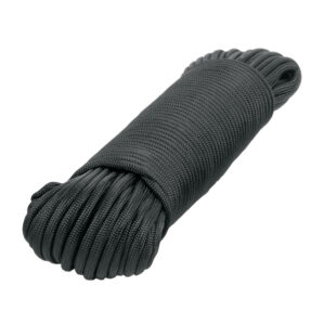 Piola de Nylon Paracord 4mm de 30m Negro