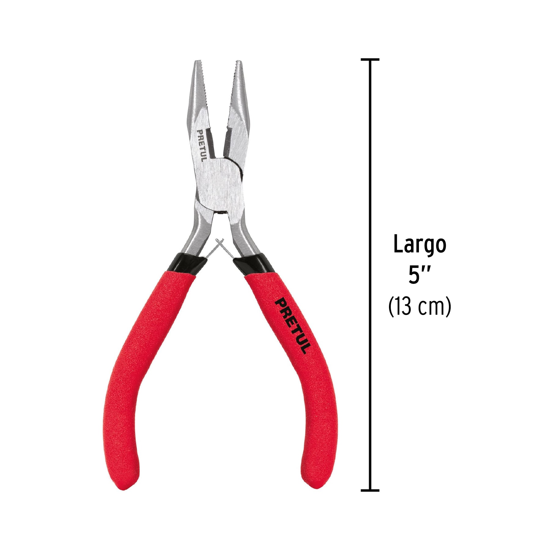 Pinza de punta y corte 5" Pretul