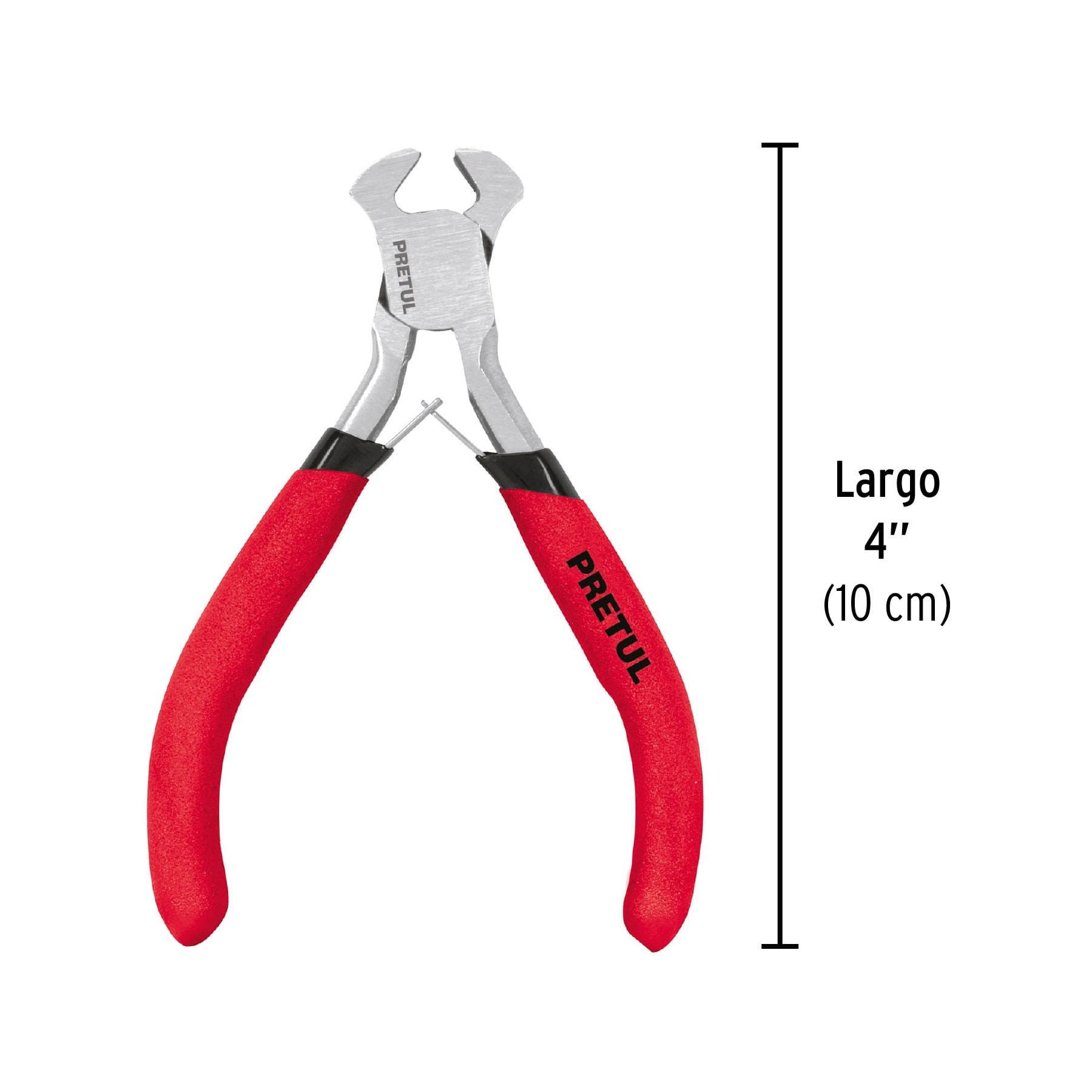 Pinza miniatura tipo tenaza 4" Pretul