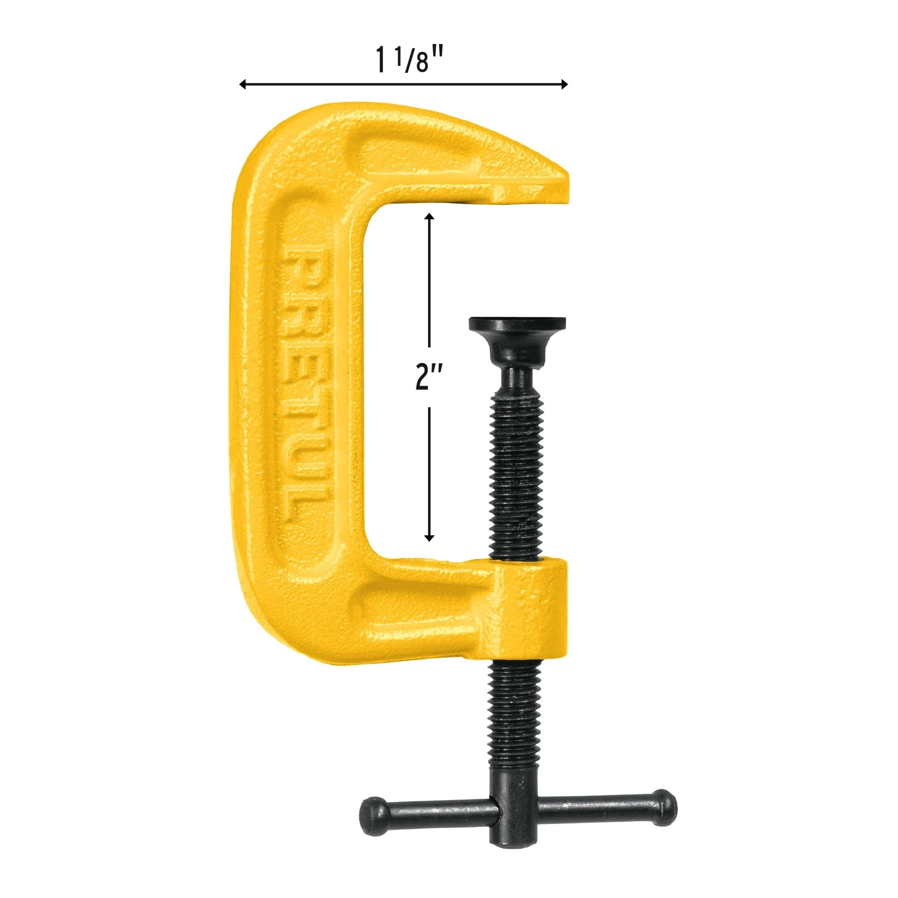 Prensa de hierro nodular 2" Pretul