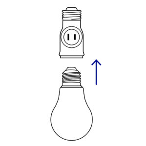 Portalampara socket de baquelita con doble contacto Volteck
