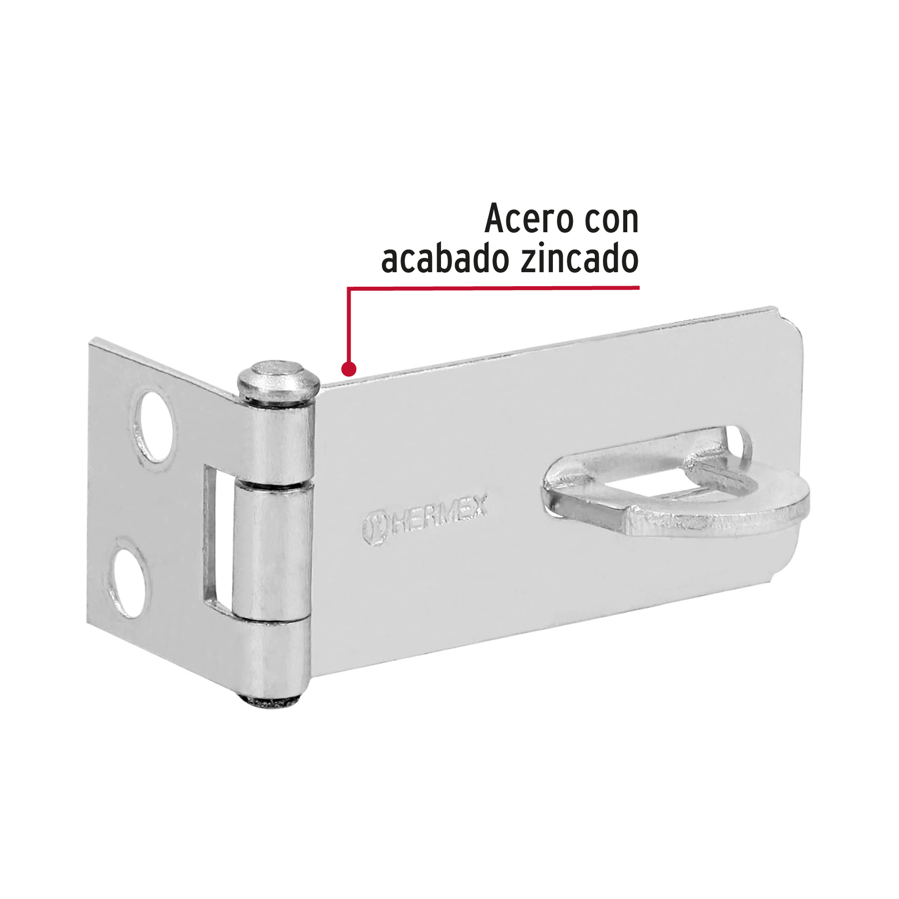 Portacandado acero zincado 1-3/4"
