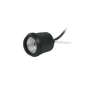 Portalampara con Cable socket de PVC para intemperie