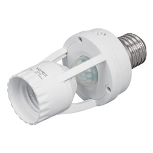 Portalampara socket con sensor de movimiento 360°