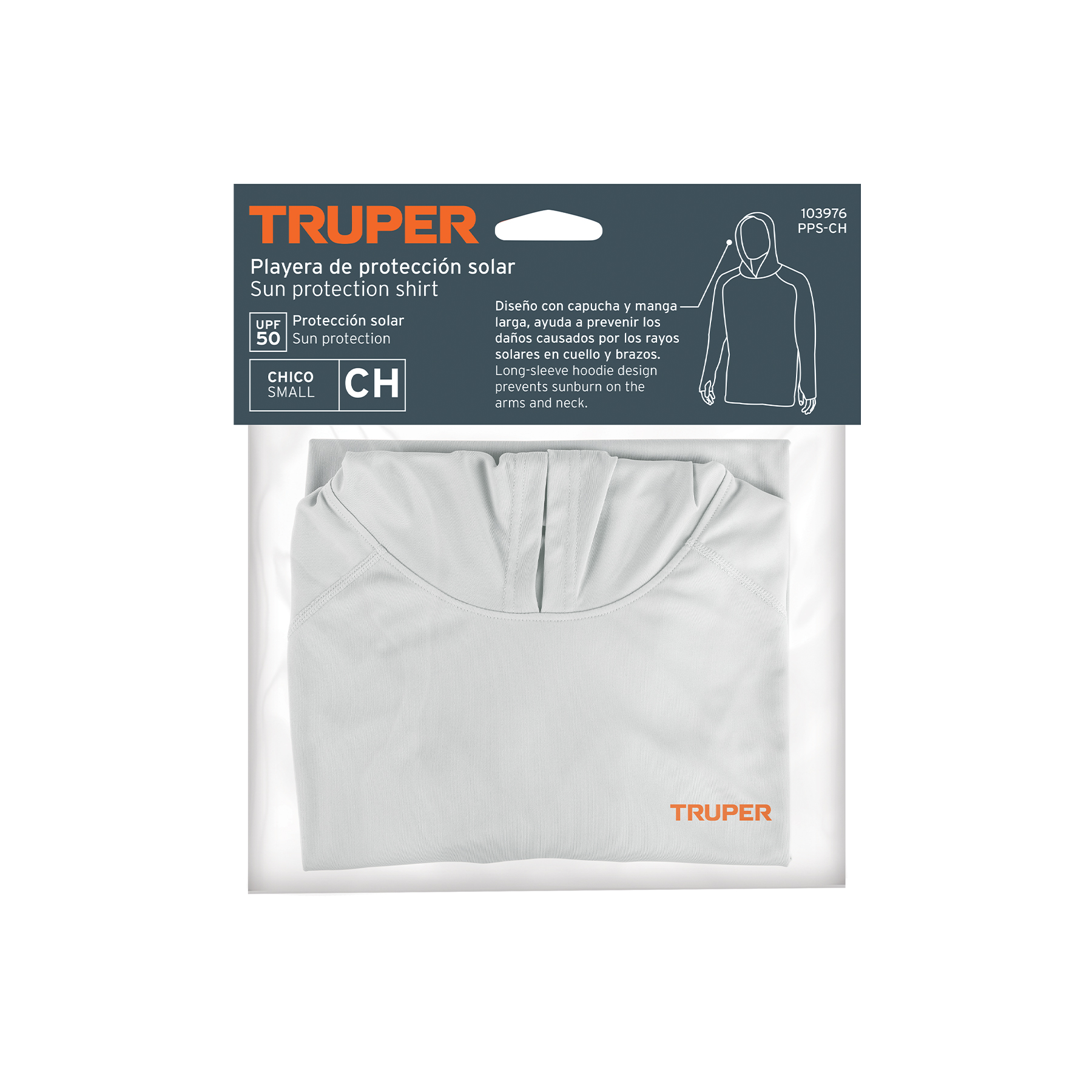 Playera proteccion solar Chica Truper