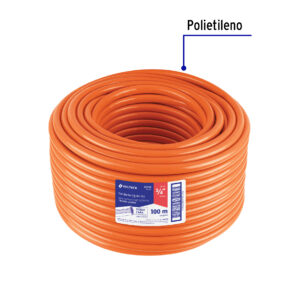 Metro de poliducto Naranja 3/4" rigido