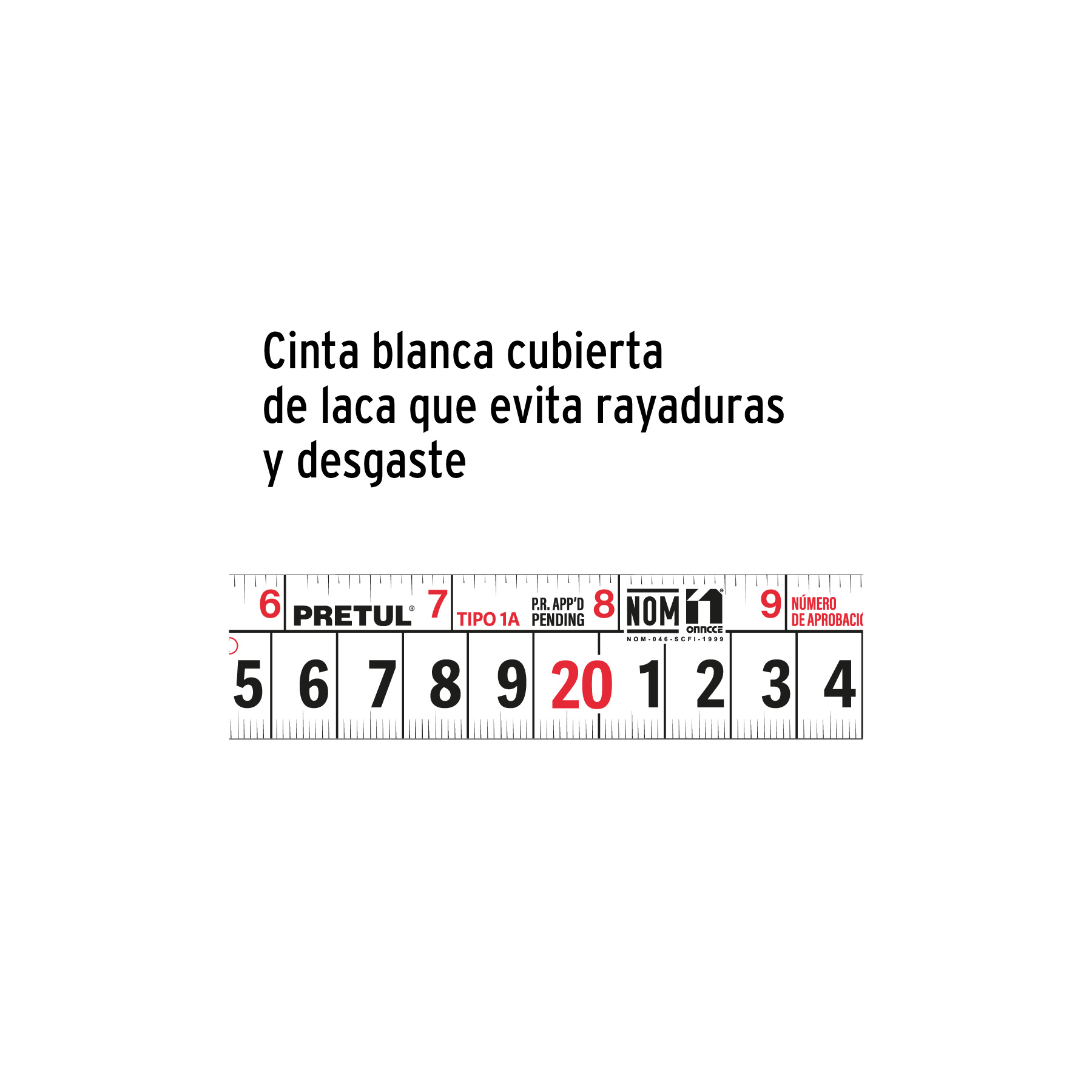 Flexometro 5m cinta de 19mm