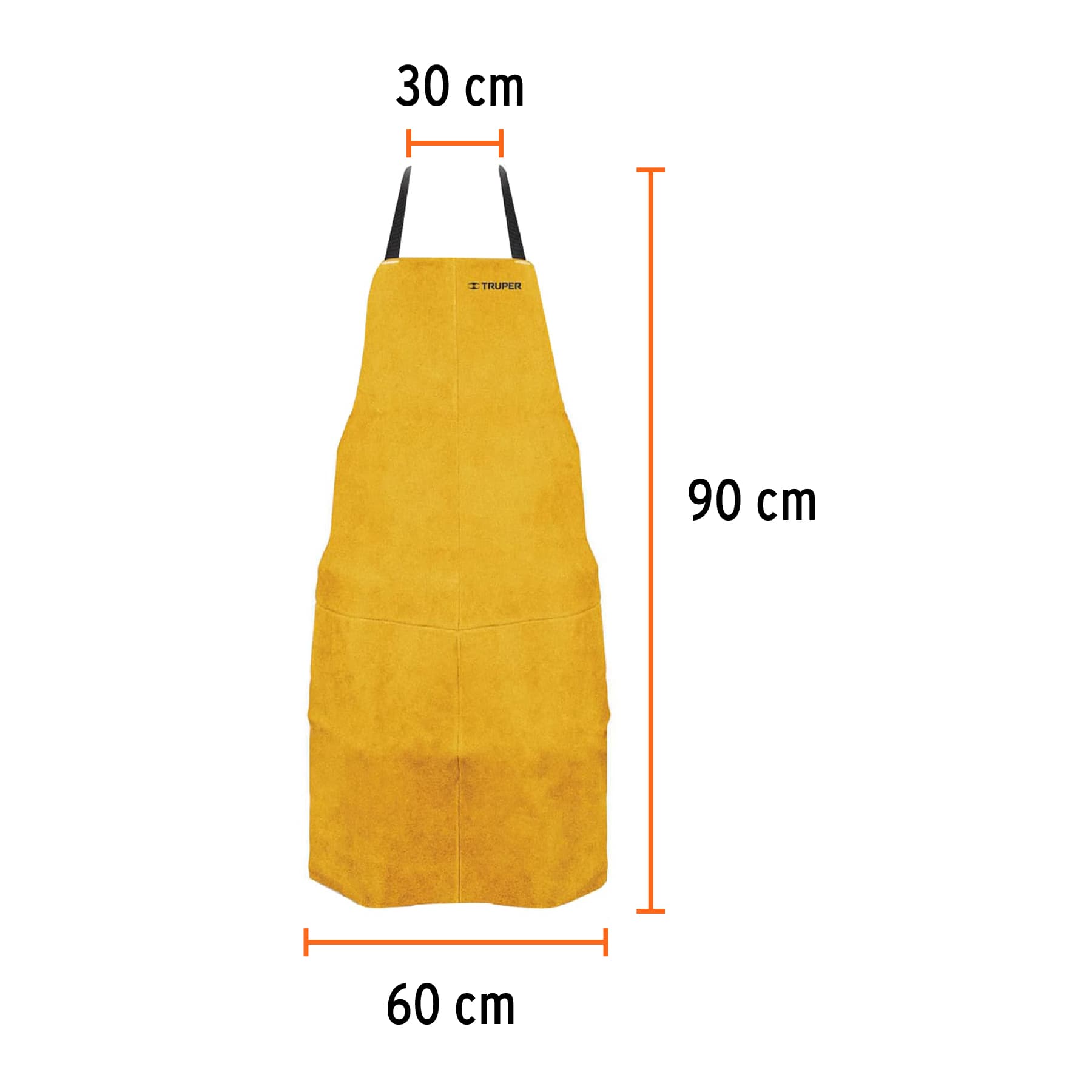 Proteccion para soldar peto de carnaza