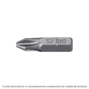 Pack de 15 Puntas Cruz Phillips PH2 2"