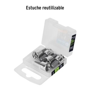 Pack de 5 puntas cruz PH2 muro de yeso largo 1