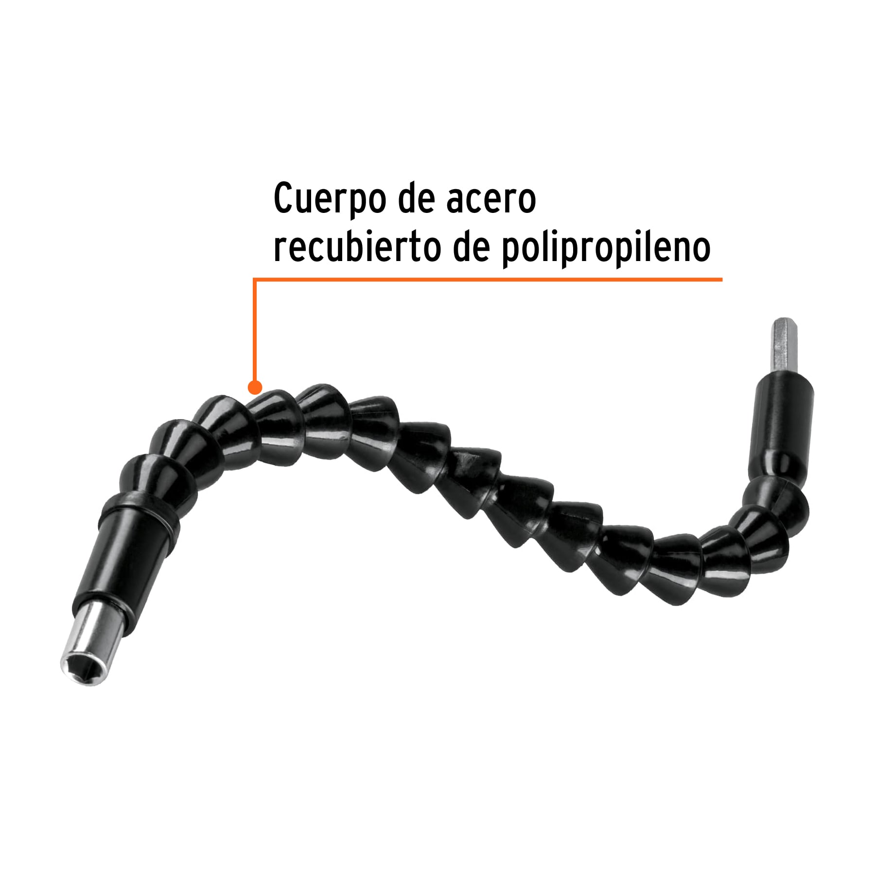 Extension 12" flexible para atornillar Pretul