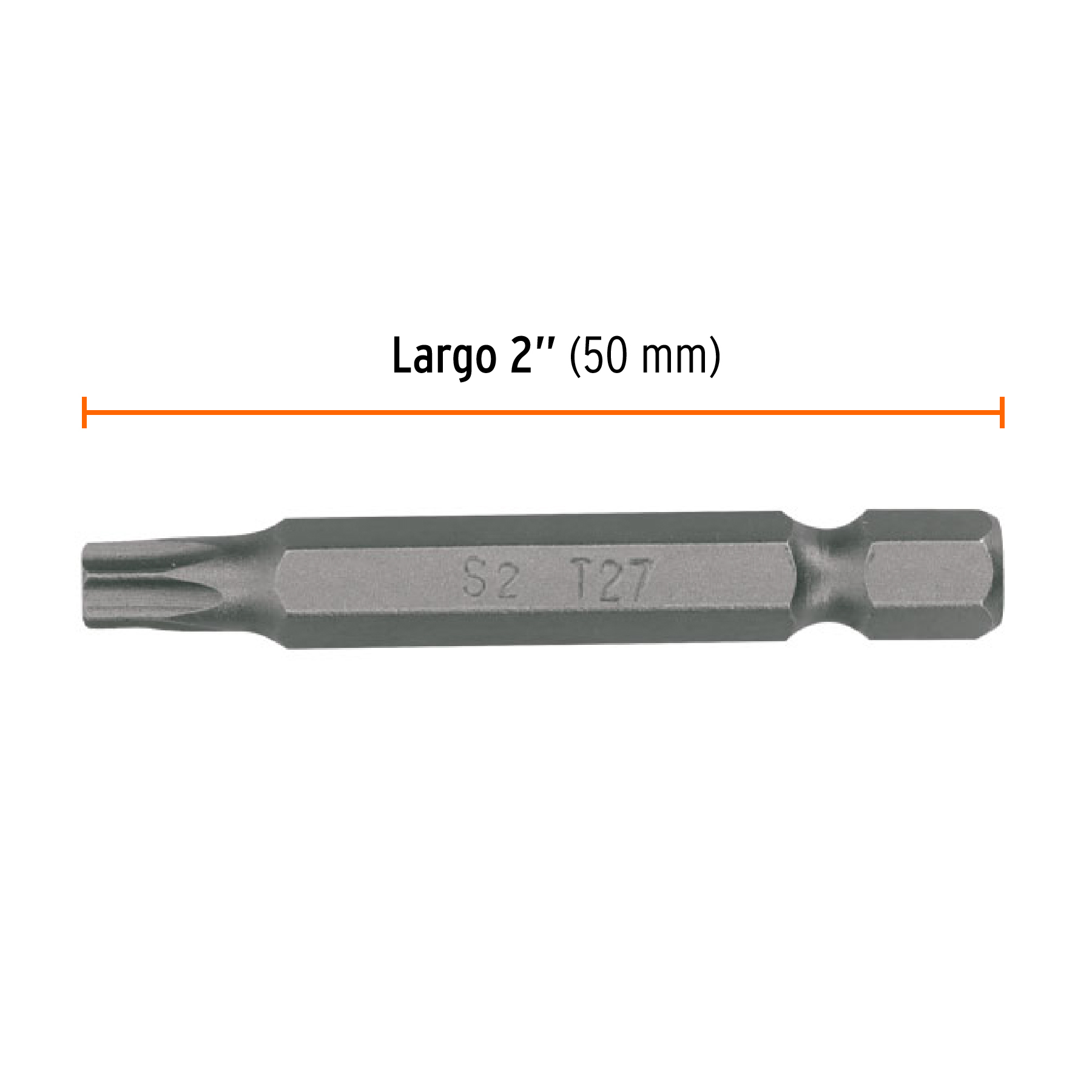 Puntas para desarmador Torx seg T27, 2", 5 piezas