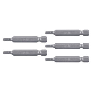 Puntas para desarmador hexagonales 3 mm, 2", 5 piezas