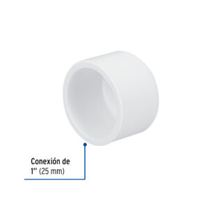 Tapon de PVC Hidraulico 1