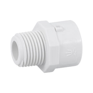 Conector macho de PVC Hidraulico 1/2