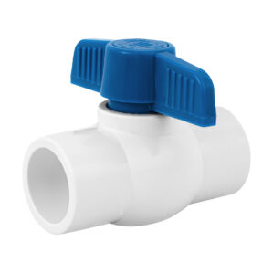 Llave de Paso Valvula de esfera de PVC Hidraulico 1