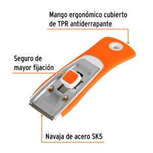 Raspador con navaja de 1-1/2
