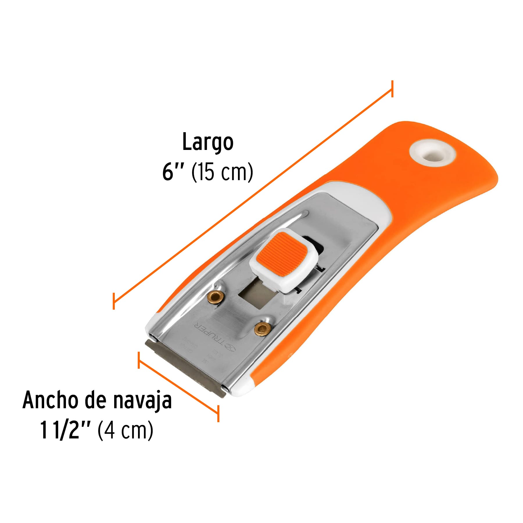 Raspador con navaja de 1-1/2"