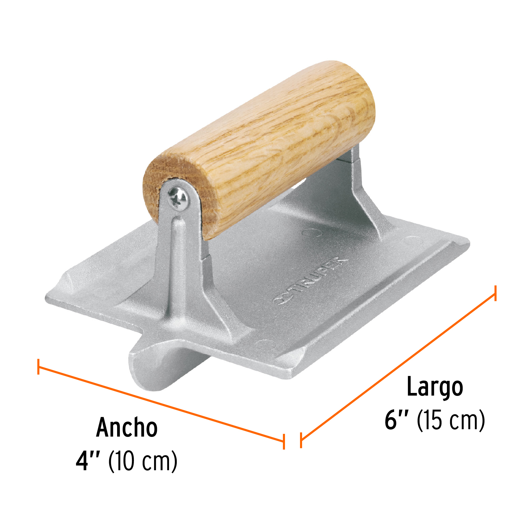 Rayador 11x5" de aluminio