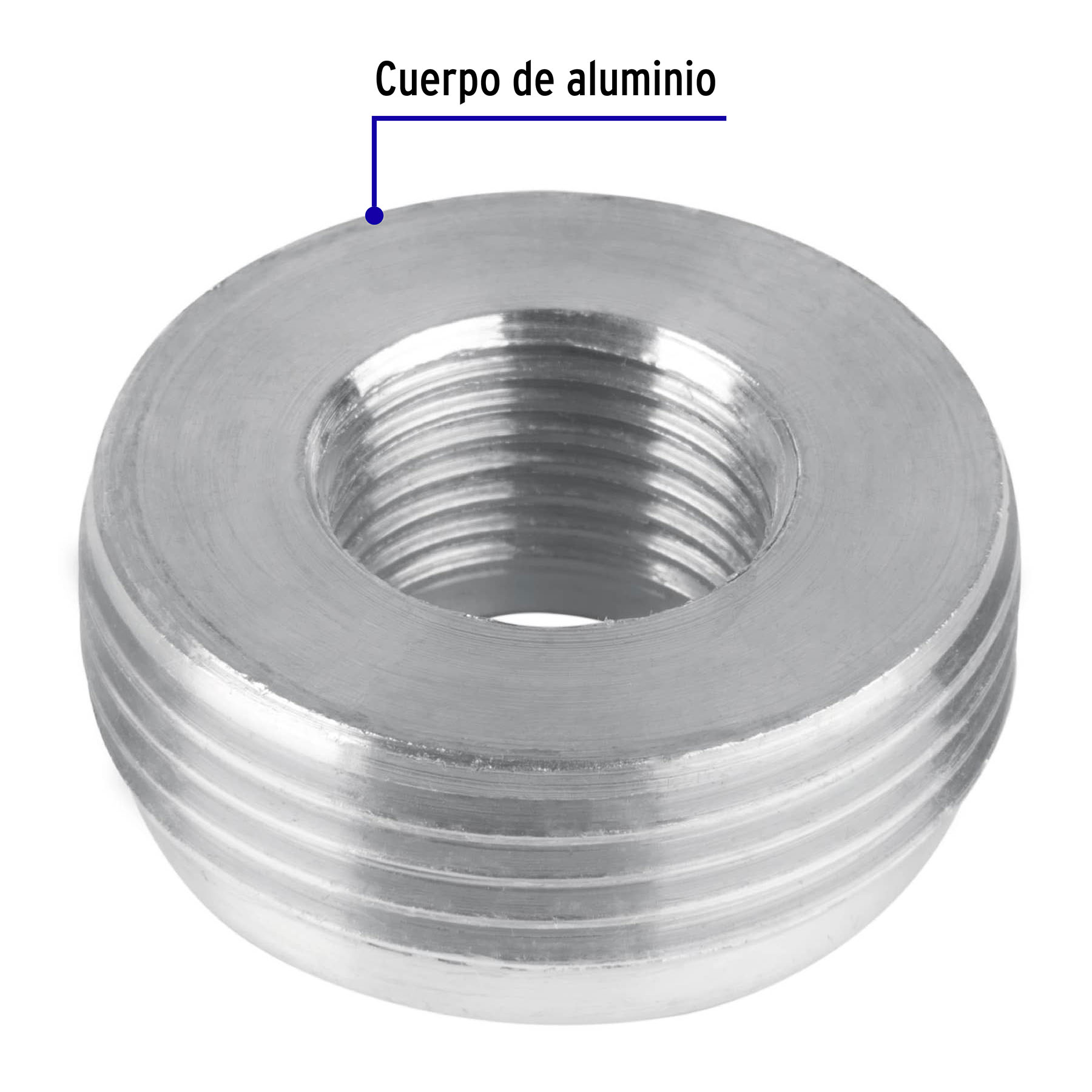 Reduccion bushing de Tubo 1-1/4" a 1/2" Instalacion CFE