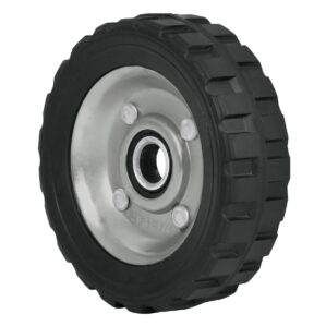 Rueda de hule solido 5" un balero para diablo