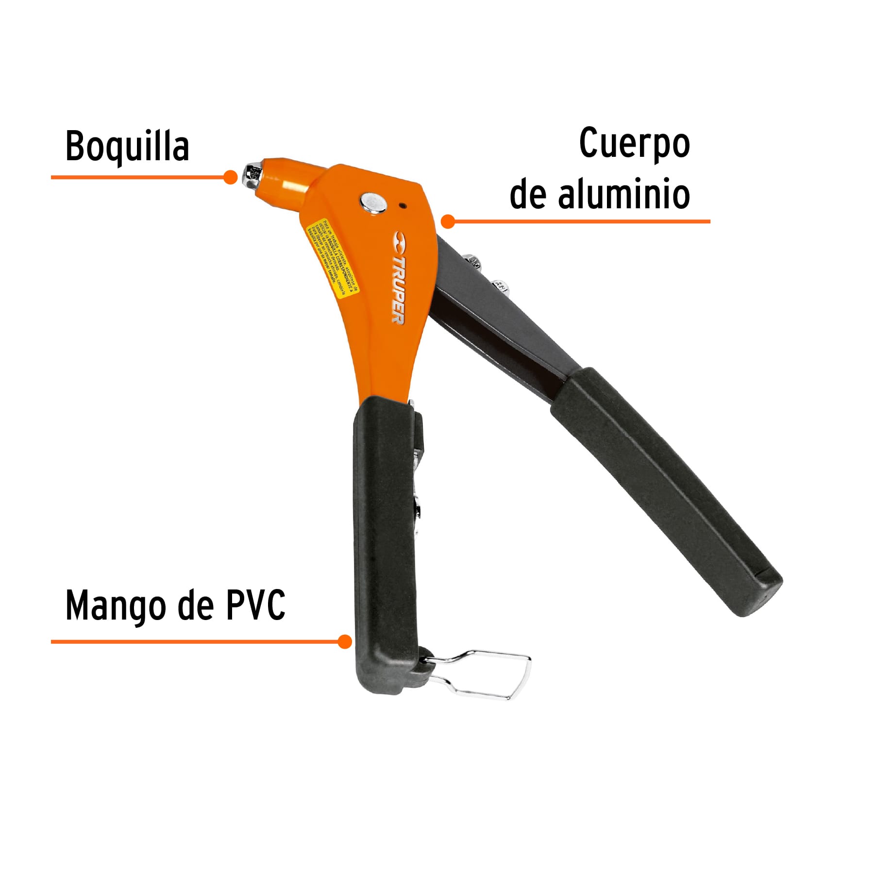 Remachadora de 10" profesional