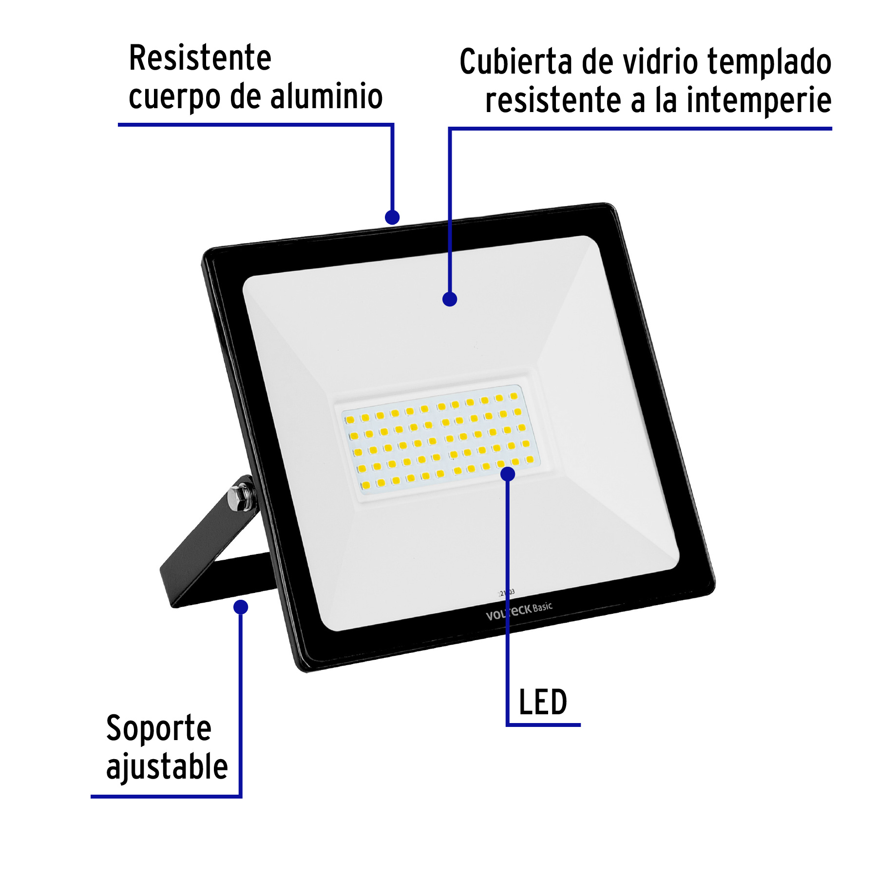 Reflector ultra delgado de LED de 50w