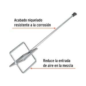 Revolvedor mezclador para mortero 12cm diametro