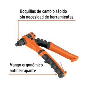 Remachadora profesional 8" Truper Expert