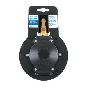 Regulador para tanque de Gas LP de 1 via