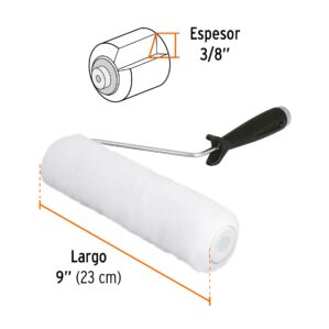 Rodillo para pintar felpa 9 x 3/8