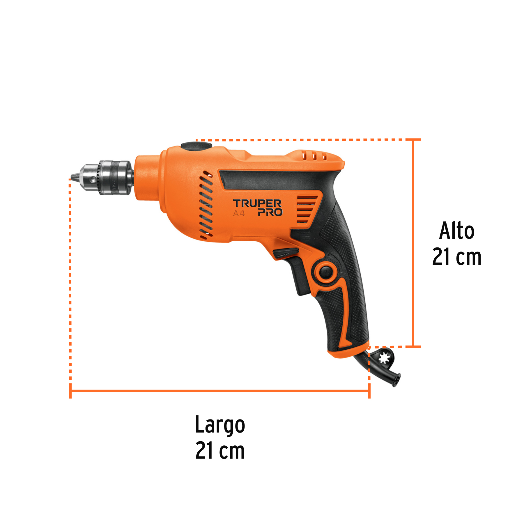 Rotomartillo 3/8" Profesional 550w
